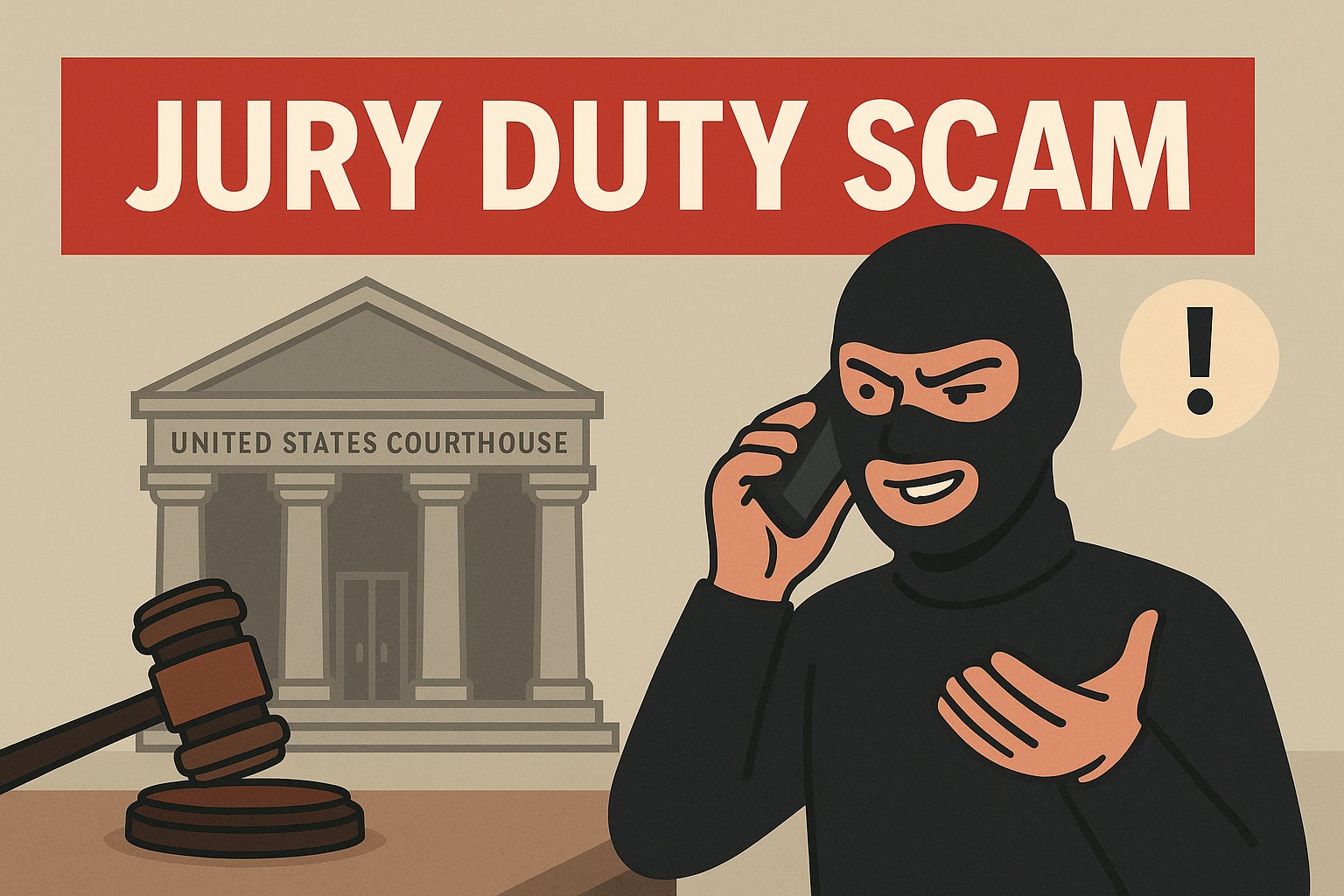 Jury Duty Scam: What is it and How to Spot them? - Truecaller Scam Alert