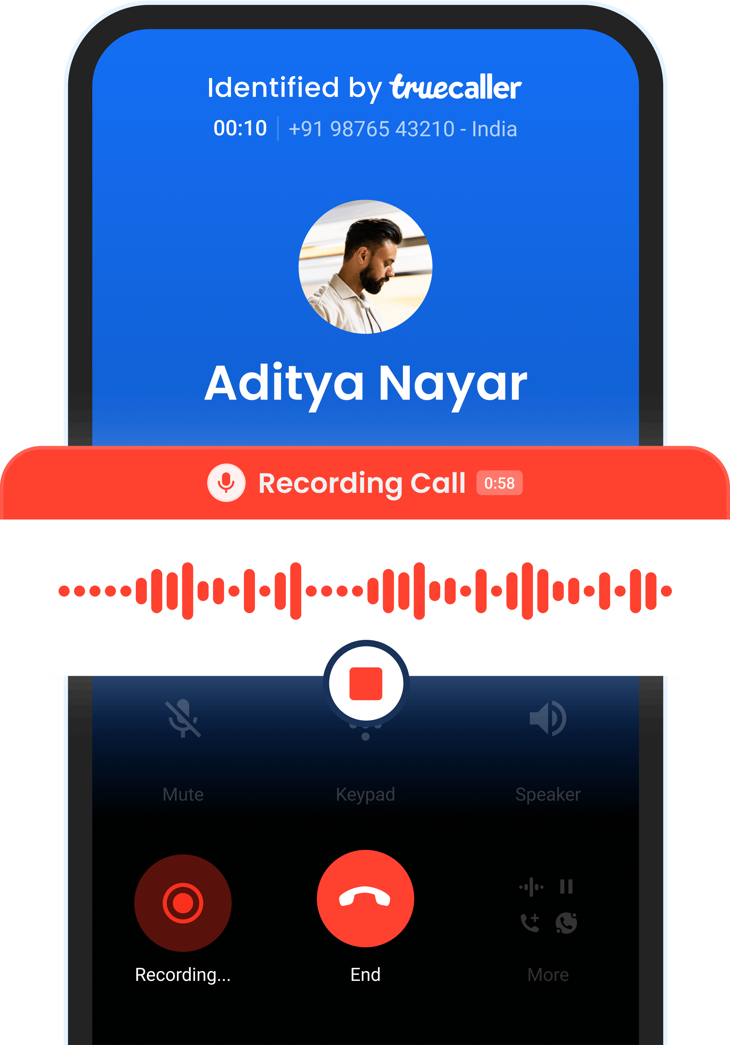 Call Recording on Truecaller Android