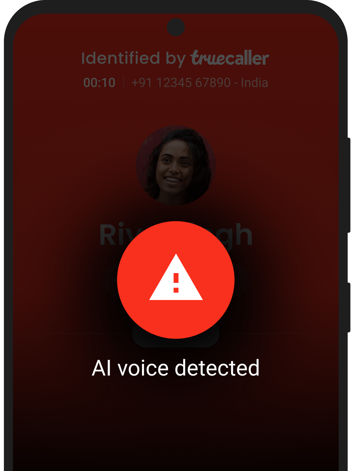 AI Call Scanner Detected a Scam!
